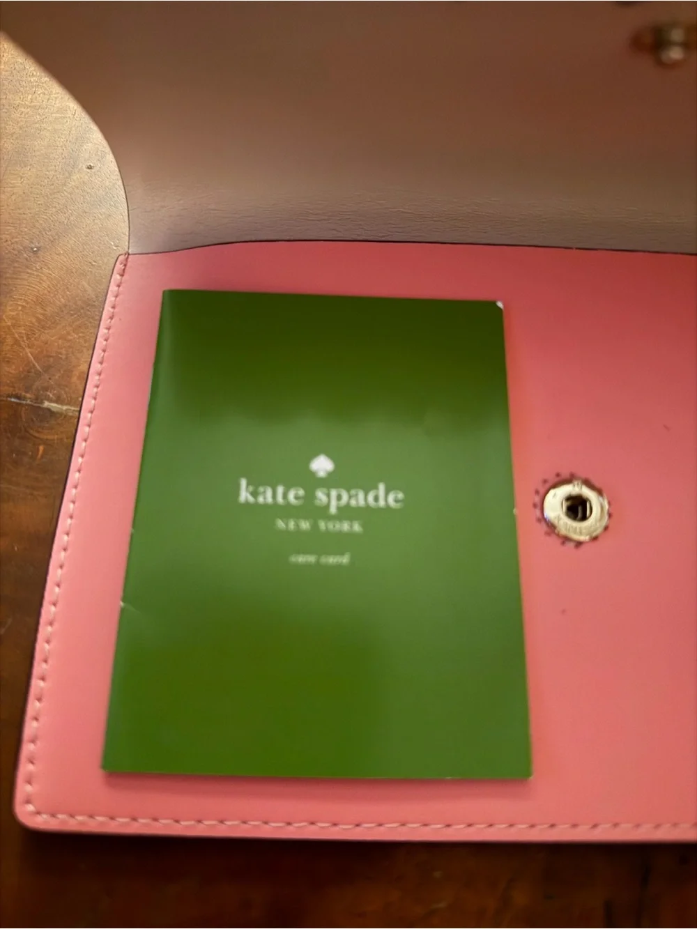 BRAND NWT KATE SPADE PINK SCALLOPED TOTE WITH MATCHING WALLET